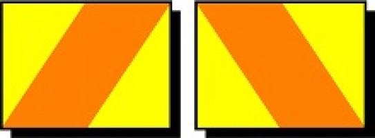 Chevron Hazard Panel (Set of Two) image