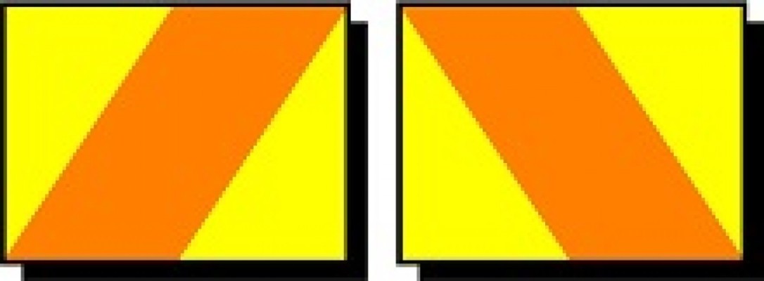 Chevron Hazard Panel (Set of Two) image
