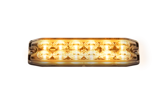 Commander Grill Light Double Row Amber (Orange) Colour 12-24v