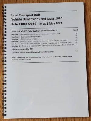 VDAM Rule - Section 6 Overdimension Edition (A4 Size) image