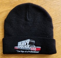 Wool Black Beanie-HHA Logo  image