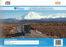 Worktime Logbook (A4) including pre start check image